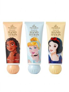 Disney Princess Nourishing Hand Lotion Set of 3 - Moana, Snow White, Cinderella